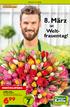 8. März. ist Weltfrauentag! VORTEILSPREIS. Pflanzen mit Liebe. GÜLTIG VON Do bis Mi