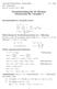 Formelsammlung für die Klausur: Mathematik für Chemiker I