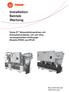 Installation Betrieb Wartung Series R Wasserkühlmaschinen mit Schraubenverdichter, mit und ohne wassergekühltem Verflüssiger Modelle RTWD und RTUD