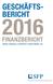 GESCHÄFTSBERICHT FINANZBERICHT SWISS FINANCE & PROPERTY INVESTMENT AG. Swiss Finance & Property Investment AG