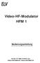 Video-HF-Modulator HFM 1