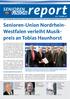 2011 / Ausgabe 48 EIN INFORMATIONSDIENST DER SENIOREN-UNION DER CDU NORDRHEIN-WESTFALEN