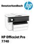 HP OfficeJet Pro 7740 Wide Format All-in- One series. Benutzerhandbuch