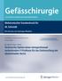 Gefässchirurgie. Elektronischer Sonderdruck für M. Schmidt