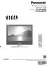 Manual de utilizare Televizor LCD TX-20LA80F TX-20LA80FS