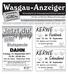 Wasgau-Anzeiger KERWE KERWE. in Fischbach. in Schindhard DAHN. Blutspende. vom 15. bis 18. September Für Speisen und Getränke ist bestens gesorgt!