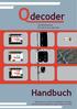 Handbuch. decoder. die Alleskönner the all-in-one decoder