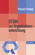 POCKET POWER EFQM. zur Organisations - entwicklung