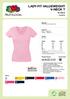LADY-FIT VALUEWEIGHT V-NECK T