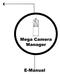 Mega Camera Manager. E-Manual