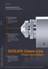 SCHLICK Classic-Line. Finest Atomization. Modulsystemreihe 970 Module System Range 970. Two-Substance Nozzles / Full-Cone / External Mixing