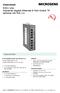Datenblatt Entry Line Industrial Gigabit Ethernet 8-Port Switch TP optional mit PoE (+)