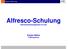 Alfresco-Schulung Dokumentenmanagement im wdv Evelyn Böhm IT-Management