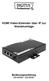 HDMI Video-Extender über IP zur Wandmontage