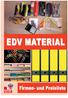 EDV MATERIAL. Firmen- und Preisliste