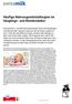 Häufige Nahrungsmittelallergien im Säuglings- und Kleinkindalter