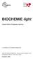 BIOCHEMIE light. Hubert Rehm / Friederike Hammar. 5., korrigierte und erweiterte Auflage 2013