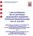 Liste und Übersicht der im Land Hessen bauaufsichtlich eingeführten Technischen Baubestimmungen vom 18. Juni 2012