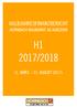 HALBJAHRESFINANZBERICHT HORNBACH BAUMARKT AG KONZERN H1 2017/2018 (1. MÄRZ 31. AUGUST 2017)