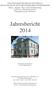 Jahresbericht Dietrich-Bonhoeffer-Haus in Bad Mergentheim