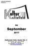 September. Kulturamt: KuK, Gaaler Str. 4