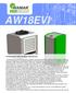 AW18EVI. Hochtemperatur Split Luft/Wasser-Wärmepumpe