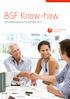 BGF Know-how. Seminarprogramm für Betriebe Fonds Gesundes Österreich