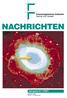 Forschungszentrum Karlsruhe Technik und Umwelt NACHRICHTEN. Jahrgang 33 2/2001. Aus dem Inhalt: Teilchen- und Astrophysik