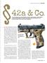 42a & Co. Schreckschusswaffe: Zum Führen ist der kleine Waffenschein nötig.