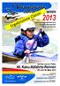 44. Kanu-Abfahrts-Rennen auf der oberen Fulda Classicrennen 2013 zwischen Eichenzell und Ziegel
