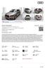 Audi A3 Sportback. Audi Code A2R8QTLT. Ambition 2.0 TDI 103 kw (140 PS) S tronic ,00 oder (z.b. mtl. 227,88 mit VarioCredit)²