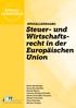 Europäischen Union. SPEZIALLEHRGANG Steuer- und Wirtschaftsrecht in der