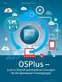 Strategie OSPlus-Masterplan OSPlus. auch in Zukunft ganzheitliche Lösungen für die Sparkassen-Finanzgruppe