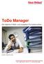 ToDo Manager. Die tägliche  - und Aufgaben-Flut beherrschen. Booklet Stand Mai Internet: