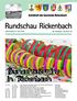Fasnachtstermine in Rickenbach