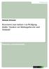 Rezension zum Aufsatz von Wolfgang Klafki: Studien zur Bildungstheorie und Didaktik
