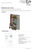 TECHNICAL DATA SHEET. Drinking water unit TS-S1000 TS-S TS-S TS-S TS-S Basic unit. Hydraulic diagram