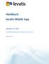 Handbuch levatis Mobile App