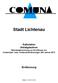 Stadt Lichtenau. Kalkulation Abfallgebühren Betriebsabrechnung zur Ermittlung von Kostenüber- bzw. Kostenunterdeckungen des Jahres 2013.