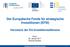 Der Europäische Fonds für strategische Investitionen (EFSI)