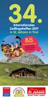 Internationales Zwillingstreffen 2017 in St. Johann in Tirol. Trachtenabend Das ähnlichste Trachtenpärchen wird prämiert.