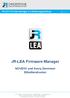 JR-LEA Firmware Manager