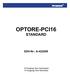 OPTORE-PCI16 STANDARD