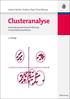 Clusteranalyse. Anwendungsorientierte Einführung in Klassifikationsverfahren. von. Universitätsprofessor Dr. Johann Bacher