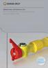 SCHUCK EINBAU-/BETRIEBSANLEITUNG Starre und flexible Wasser- und Gashauseinführungen Nennweiten DN25 bis DN50