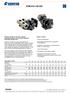 SCM ISO. SCM ISO ist eine Serie robuster Axialkolbenmotoren, die für mobile Hydraulik besonders geeignet sind.