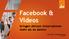 Facebook & Videos. bringen deinem Unternehmen mehr als du denkst. Lukas Holter, Campaigning Bureau