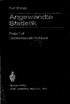 Kurt Stange. Angewandte Statistik. Erster Teil Eindimensionale Probleme. Springer-Verlag Berlin Heidelberg-New York 1970