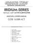 IRIDIUM-SERIES cm / 6.5 ACTIVE SUBWOOFER ANLEITUNG / OWNER S MANUAL GZIB 165BR-ACT. Ausstattungsmerkmale / Features