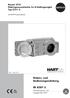 Einbau- und Bedienungsanleitung EB Bauart 3731 Elektropneumatischer Ex d-stellungsregler Typ Firmwareversion 1.61 Ausgabe Mai 2017